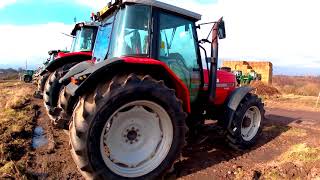 1997 Massey Ferguson 6160 DynaShift 40 Litre 4Cyl Diesel Tractor 95HP [upl. by Nele]