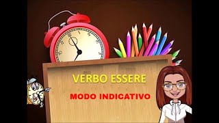 INDICATIVO VERBO ESSERE  I PARTE [upl. by Mckee]