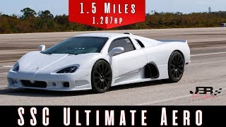 2011 SSC Ultimate Aero Top Speed Test [upl. by Virgilio]