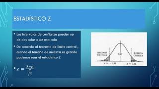 ESTIMACION DE LA MEDIA POBLACIONAL [upl. by Quill990]