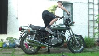 kickstart  Kawasaki Z900 1976 A4 quoti´m 27 years old  restauration fullquot [upl. by Gass]