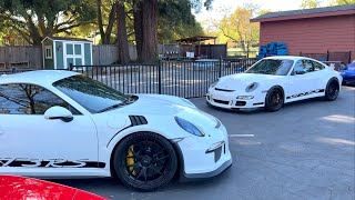 Double Trouble at Silicon Valley Auto Club Cars amp Coffee [upl. by Marashio883]