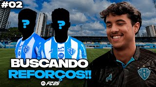 MODO CARREIRA TREINADOR PAYSANDU  CONHECENDO E REFORÇANDO O ELENCO  EP 02 [upl. by Drandell]