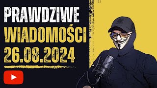 Prawdziwe wiadomości 26082024 Nawrót Pandemii c19 obowiązek masek [upl. by Accire]