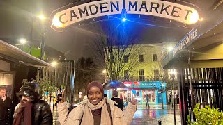 Exploring Camden market the weather in London Ruins everything 🇬🇧🇬🇧 [upl. by Enimsaj]