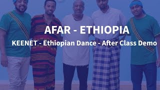 How to dance Ethiopian Dance  Afar Class Demo [upl. by Meneau283]