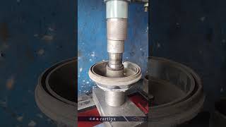 Bearing Press automobile carrepair asmr diy carfix satisfying tools machine shorts [upl. by Irihs843]