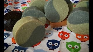 Avocado YinYang Luxury Facial Soap Bar  The Soaping Owl [upl. by Godfree]