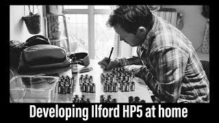 Developing Ilford HP5 at Home [upl. by Jere38]