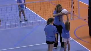 Cilene Drewnick Drills for Beginner Volleyball Players [upl. by Margret]