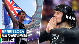 🇳🇿 The best of New Zealand at Paris 2024  Anthems [upl. by Nibroc]