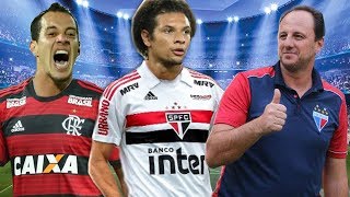 MERCADO DA BOLA  WILLIAM ARÃO NO SÃO PAULO ROGÉRIO CENI EM 2019 E PALMEIRAS CONTRATA MAIS UM [upl. by Enilec]