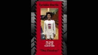 Tyrieke Sterile  Class of 2022  North Miami Beach Senior High School Basketball Highlights [upl. by Barrington]