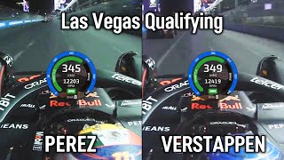 Why is Perez absurdly slow in Las Vegas qualifying comparing to Verstappen [upl. by Ahtnamys468]