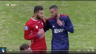 Labyad in Ajax shirt moet van teamgenoten shirt uit doen 2018 [upl. by Kast]