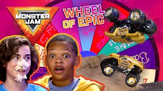 Wheelie Of Epic  MONSTER JAM Revved Up Recaps  Episode 8  Monster Trucks for Kids [upl. by Nylasoj]