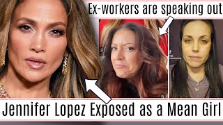 TikTok Exposing Jennifer Lopez for Being a Mean Girl Behind The Scenes ‼️ [upl. by Aivull]