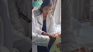 Shoulder pain treatment 👨‍⚕️👨‍⚕️  NEET  hands on training ayurveda bams internship mbbs [upl. by Pinkham]