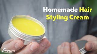 DIY Hair Styling Cream for Nourishing Natural Style [upl. by Nyladnohr]