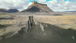 Moonscape Overlook and Factory Butte [upl. by Yelruc536]