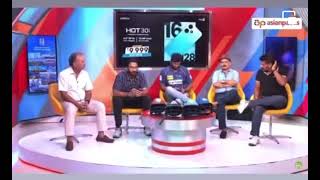 Sports Tak Vikrant Gupta gives Kl Rahul Gali in Live Tv 😱🏆 [upl. by Ayanahs366]