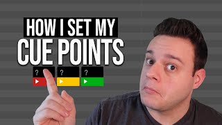 HOW I SET MY CUE POINTS DJ TIPS [upl. by Ahseet536]