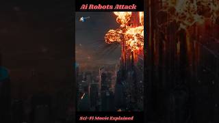 Ai Robots Attack on Humans movie scifimovieexplainedinhindi shorts [upl. by Dionisio829]