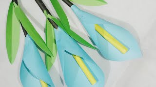 kagojer ful bananopaper craft ideashow to make paper flowers easy and beautiful [upl. by Templia]