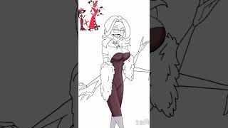 🦋ВАЗЕЛИН🦋 fusionchallenge слияния art hazbinhotel speedpaint отельхазбин readyforthis [upl. by Kokaras340]