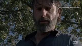 The Walking Dead 8x16 Rick saves Negan [upl. by Cristiona]