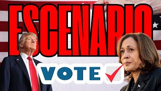 ESCENARIOS ELECTORALES USA trump2024 kamalaharris [upl. by Netsrejk]