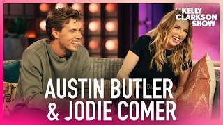 Austin Butler Translates Jodie Comers Liverpool Slang For Kelly Clarkson [upl. by Euqirat]