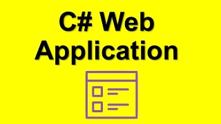 Create a web application with C Visual Studio and ASPNET Core [upl. by Ilka]