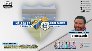 🔴 DIRECTO  MÁLAGA CF vs RECREATIVO DE HUELVA  Jornada 24 Primera RFEF  SportDirect Radio [upl. by Anytsirk]