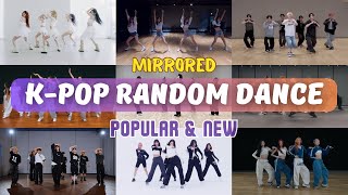 MIRRORED KPOP RANDOM DANCE  POPULAR amp NEW [upl. by Haley]