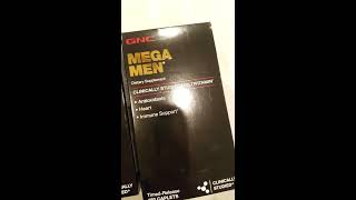 Why Choose GNC Mega Men Multivitamins BEST Multivitamin for Men Review [upl. by Kinsley]