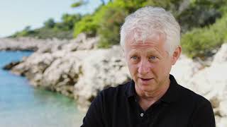 Mamma Mia Here we go again  Itw Richard Curtis official video [upl. by Ehav]