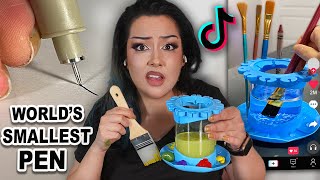 I Tested Tiktoks Most VIRAL Art Supplies [upl. by Armalla]