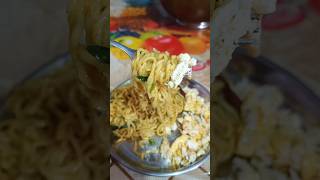 Viral Maggi and Egg 😋 food viral maggi [upl. by Nymzaj]