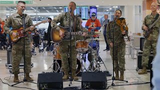 Have You Ever Seen the Rain  The SixString Soldiers of the US Army Field Band [upl. by Bidle]