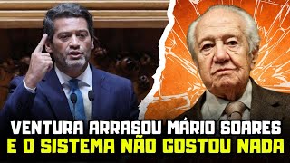 DISCURSO DE ANDRÉ VENTURA NO CENTENÁRIO DE MÁRIO SOARES [upl. by Enileme201]