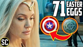 ETERNALS Trailer Every EASTER EGG  Captain America amp Thanos Connection EXPLAINED Marvel BREAKDOWN [upl. by Adiari]