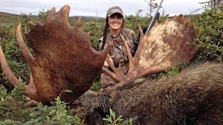 Moose Hunting Close Encounter Winchester Deadly Passion Melissa Bachman [upl. by Idihc849]