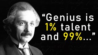 Albert Einsteins Most Inspiring Quotes Wisdom from a Genius [upl. by Rocher559]