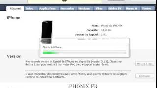 Firmware 312 jailbreak customise pour iPhone 3G [upl. by Nylla151]