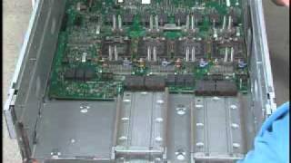 IBM System x3850 X5  FRU  Install Microprocessor Board Assembly [upl. by Groos]