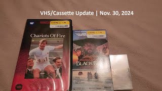 VHSCassette Update  November 30 2024 [upl. by Elmira]