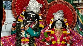 Radhe krishna sandhya darsan radhakrishnatrending viralvideo [upl. by Ahc]