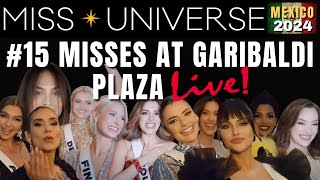 MISS UNIVERSO 2024 DIA 15 GARIBALDI PLAZA MEXICO DENNER [upl. by Ednutey]