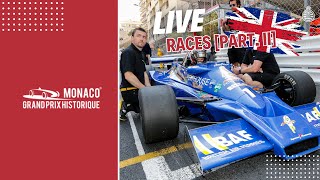 🛑 RACES LIVE Sunday Afternoon ENG  Grand Prix de Monaco Historique [upl. by Eyar391]